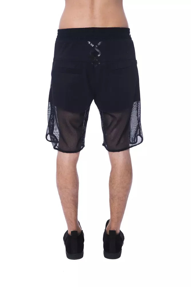 Nicolo Tonetto Elevate your style with chic shorts with sheer panels