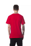 Load image into Gallery viewer, Nicolo Tonetto Elegant red round neck cotton T-shirt
