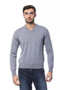 Load image into Gallery viewer, Billionaire Italian Couture Elegant embroidered merino wool sweater
