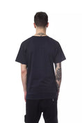 Load image into Gallery viewer, Nicolo Tonetto Elegant blue cotton T-shirt with a chic print
