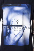 Load image into Gallery viewer, Nicolo Tonetto Elegant blue cotton T-shirt with a chic print
