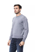 Load image into Gallery viewer, Billionaire Italian Couture crew neck sweater in embroidered merino wool
