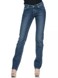 Load image into Gallery viewer, Ungaro Fever Chic blue regular fit jeans with unique logo detail
