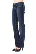 Load image into Gallery viewer, Ungaro Fever Chic blue regular fit jeans with logo detail
