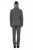 Load image into Gallery viewer, Billionaire Italian Couture Elegant gray two button wool designer suit
