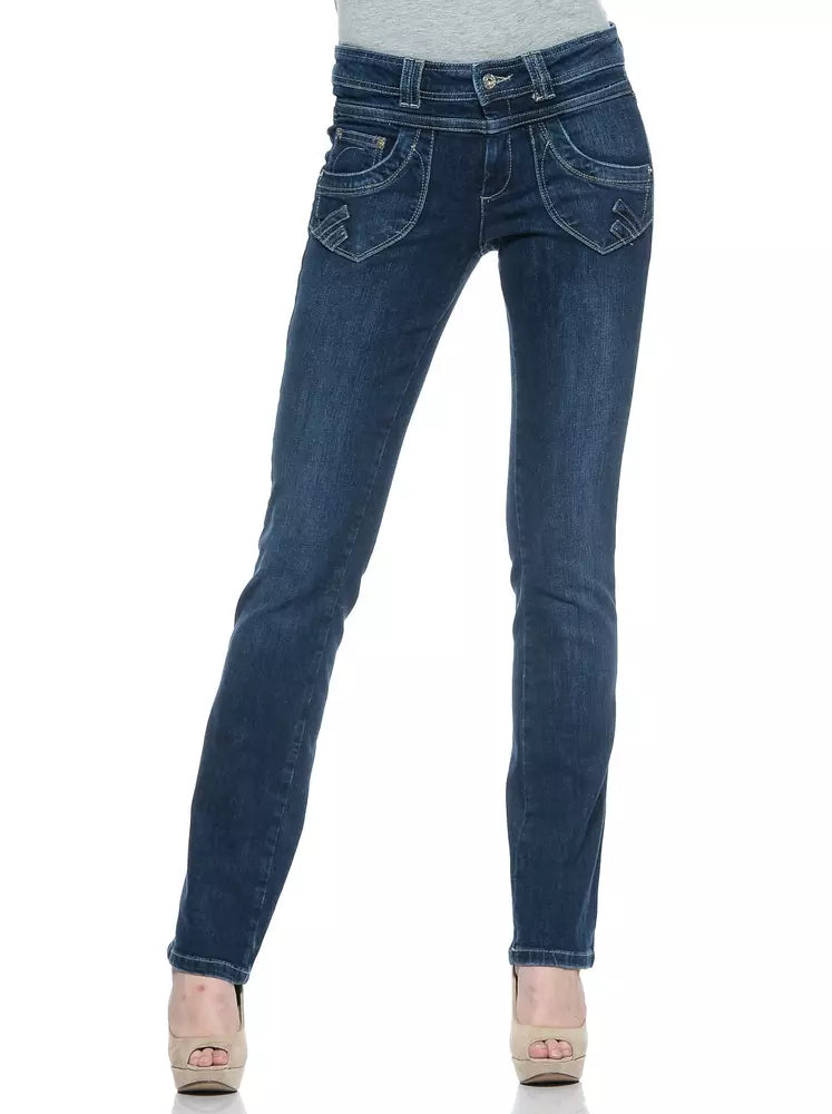 Ungaro Fever Chic blue cotton regular fit Fever jeans