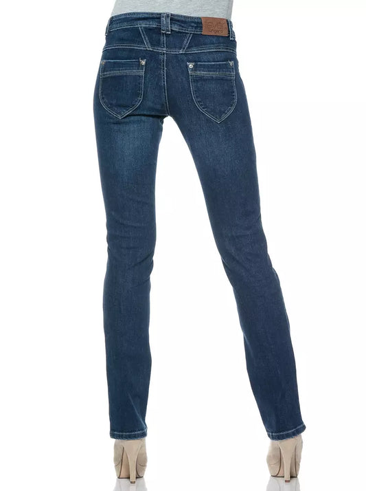 Ungaro Fever Blaue Baumwolle Frauen Jeans