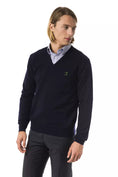 Load image into Gallery viewer, Uominitaliani Elegant V-neck sweater made of merino wool
