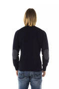 Load image into Gallery viewer, Uominitaliani Exquisite embroidered wool crew neck sweater
