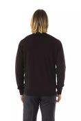 Load image into Gallery viewer, Uominitaliani crew neck sweater made of embroidered merino wool
