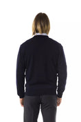 Load image into Gallery viewer, Uominitaliani Elegant V-neck sweater made of merino wool
