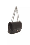 Bild in Galerie-Betrachter laden, Pompei Donatella Schwarze Leder Damen Crossbody Tasche
