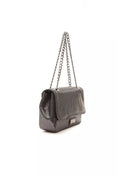 Bild in Galerie-Betrachter laden, Pompei Donatella Graue Leder Damen Crossbody Tasche
