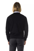 Load image into Gallery viewer, Uominitaliani embroidered V-neck sweater made of merino wool
