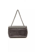 Bild in Galerie-Betrachter laden, Pompei Donatella Graue Leder Damen Crossbody Tasche
