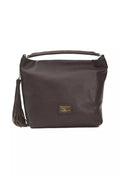 Load image into Gallery viewer, Pompei Donatella Chic brown leather shoulder bag
