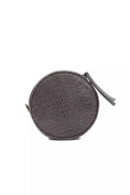 Load image into Gallery viewer, Pompei Donatella Chic gray crossbody with crocodile embossing
