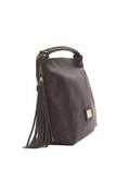 Load image into Gallery viewer, Pompei Donatella Chic brown leather shoulder bag
