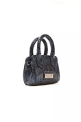 Load image into Gallery viewer, Pompei Donatella Chic mini tote with python print elegance
