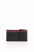 Load image into Gallery viewer, Trussardi Elegant Geometric Leather Card Holder
