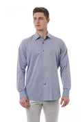 Load image into Gallery viewer, Bagutta Elegant gray shirt with Italian collar made of cotton
