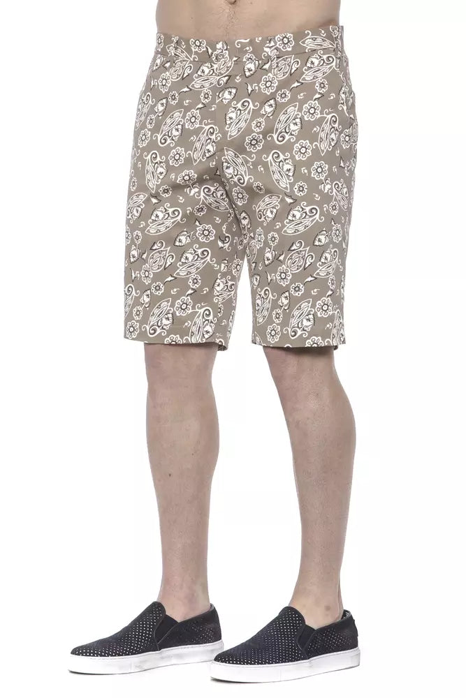 PT Torino Chic beige Bermuda shorts for men