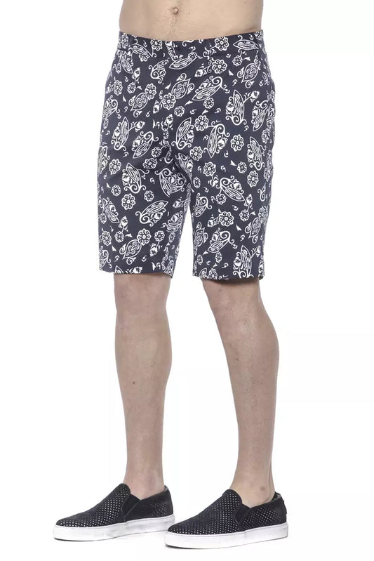 PT Torino Elegant blue Bermuda shorts for men