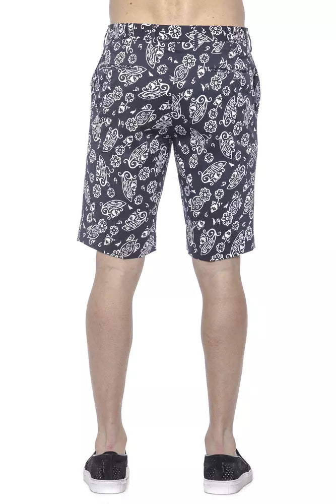 PT Torino Elegant blue Bermuda shorts for men