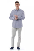 Load image into Gallery viewer, Bagutta Elegant gray shirt with Italian collar made of cotton
