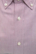 Load image into Gallery viewer, Robert Friedman Elegant red cotton button-down shirt
