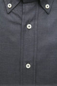 Load image into Gallery viewer, Robert Friedman Chic green button-down shirt with a regular fit
