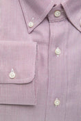 Load image into Gallery viewer, Robert Friedman Elegant red cotton button-down shirt
