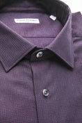 Load image into Gallery viewer, Robert Friedman Burgundy Slim Collar Shirt - Medium Elegance
