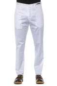 Load image into Gallery viewer, PT Torino Chic white cotton blend trousers for men
