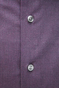 Load image into Gallery viewer, Robert Friedman Burgundy Slim Collar Shirt - Medium Elegance
