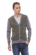 Load image into Gallery viewer, Verri Elegant gray wool blend cardigan
