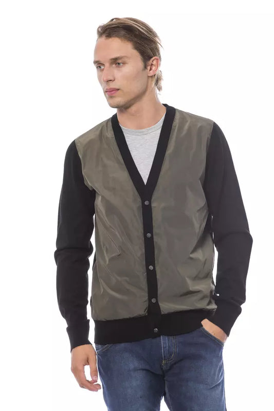 Verri Multicolor Wolle Herren Strickjacke