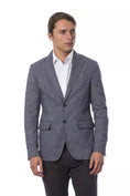 Load image into Gallery viewer, Verri Elegant blue single-breasted blazer
