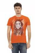 Bild in Galerie-Betrachter laden, Trussardi Action Orange Baumwolle Männer T-Shirt
