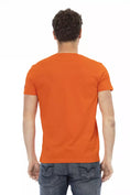 Bild in Galerie-Betrachter laden, Trussardi Action Orange Baumwolle Männer T-Shirt
