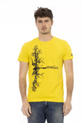 Load image into Gallery viewer, Trussardi Action Gelbes Baumwolle Männer T-Shirt
