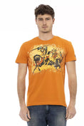 Bild in Galerie-Betrachter laden, Trussardi Action Orange Baumwolle Männer T-Shirt
