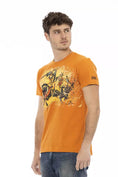 Bild in Galerie-Betrachter laden, Trussardi Action Orange Baumwolle Männer T-Shirt
