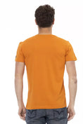 Bild in Galerie-Betrachter laden, Trussardi Action Orange Baumwolle Männer T-Shirt
