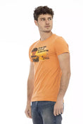 Bild in Galerie-Betrachter laden, Trussardi Action Orange Baumwolle Männer T-Shirt
