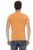 Bild in Galerie-Betrachter laden, Trussardi Action Orange Baumwolle Männer T-Shirt
