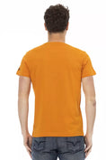 Bild in Galerie-Betrachter laden, Trussardi Action Orange Baumwolle Männer T-Shirt
