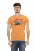 Bild in Galerie-Betrachter laden, Trussardi Action Orange Baumwolle Männer T-Shirt
