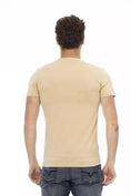 Bild in Galerie-Betrachter laden, Trussardi Action Beige Baumwolle Männer T-Shirt
