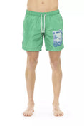 Load image into Gallery viewer, Bikkembergs Degradé print swim shorts with pockets
